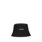 Valentino Garavani Black Cotton Bucket Hat