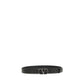 Valentino Garavani Black Calf Leather Bos Taurus Regular Belt