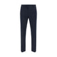 PT Torino Blue Cotton Casual Pants