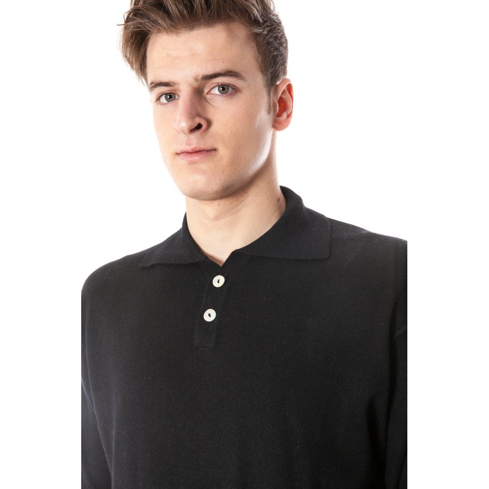 Yuko Nero Cashmere Men Sweater