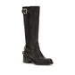 Chloé Black Calf Leather Bos Taurus Lace-Up Boots