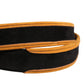 Dolce & Gabbana Men Black Orange Polyester Metal Buckle Belt