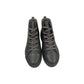 Borbonese Grey Genuine Leather Men Sneaker