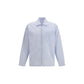 Prada Blue Polyamide Pattern Shirt