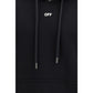 Off-White Black Cotton Sweatshirt