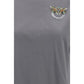 PINKO Gray Cotton T-Shirt