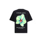 Casablanca Black Cotton T-Shirt