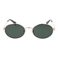 Polaroid Gold Metal Sunglasses