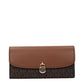 Michael Kors Brown Fabric Wallet