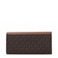 Michael Kors Brown Fabric Wallet