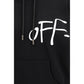 Off-White Black Cotton Sweatshirt