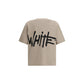 Off-White Beige Cotton Sportswear