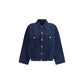 7FOR Blue Cotton Denim Jacket