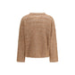 Brunello Cucinelli Brown Silk Sweatshirt