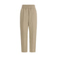 Brunello Cucinelli Beige Viscose Casual Pants