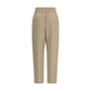 Brunello Cucinelli Beige Viscose Casual Pants