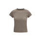 Rick Owens Brown Cotton T-Shirt