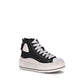R13 Black Cotton High Top Sneakers