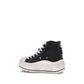 R13 Black Cotton High Top Sneakers