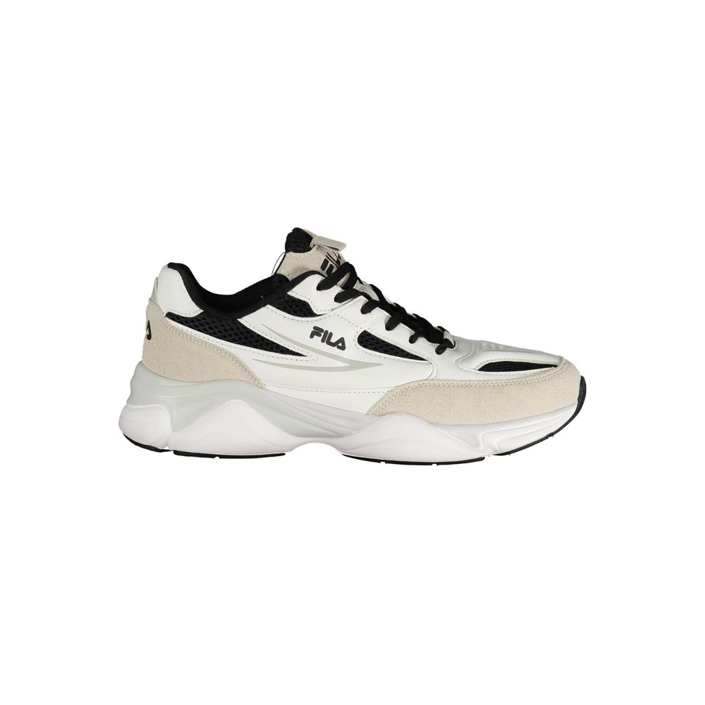 Fila White Polyurethane Men Sneaker