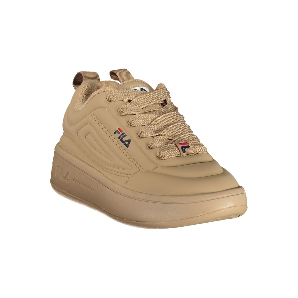Fila Brown Polyester Athletic Sneakers