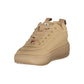 Fila Brown Polyester Athletic Sneakers
