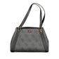 Guess Jeans Nero Poliuretano Women Handbag