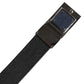 Dolce & Gabbana Men Blue Calfskin Leather Square Buckle Belt