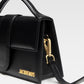 Jacquemus Black Leather Le Grand Bambino Handbag