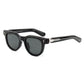 Bobroff Black Acetate Sunglasses