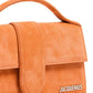 Jacquemus Terracotta Leather Le Grand Bambino Handbag