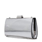 Jimmy Choo Gray Leather Clutch Bag