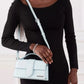 Jacquemus Pale blue Leather Le Grand Bambino Handbag
