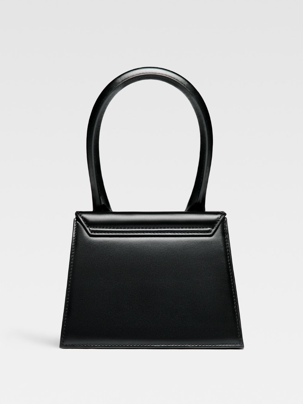 Jacquemus Black  leather Le Chiquito moyen bag