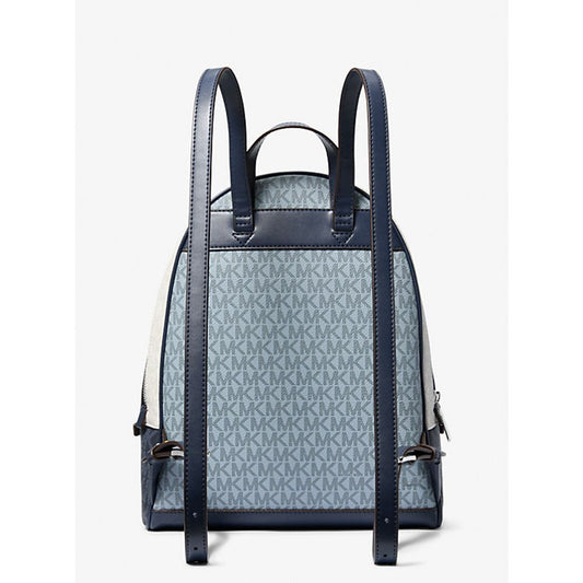 Michael Kors Blue Leather Backpack