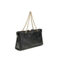 Valentino Garavani Black Calf Leather Bos Taurus Shoulder Bag