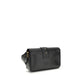 PINKO Black Calf Leather Bos Taurus Shoulder Bag