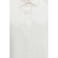 Max Mara White Cotton Dress Shirt
