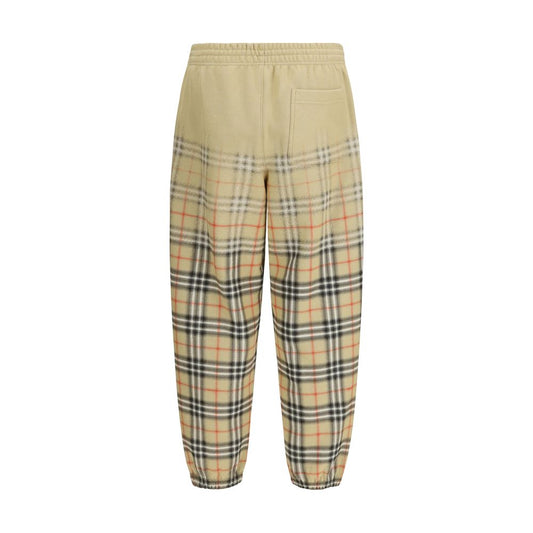 Burberry Beige Cotton Joggers (Workout Pants)