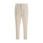 Brunello Cucinelli Beige Linen Casual Pants