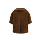 Max Mara Brown Alpaca Vicugna Pacos Coat