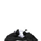 Dolce & Gabbana Men Black Polyester Panda Stuffed Ecobag Bag