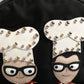 Dolce & Gabbana VULCANO Black Nylon #DGFAMILY Embellished Backpack Bag
