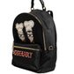 Dolce & Gabbana VULCANO Black Nylon #DGFAMILY Embellished Backpack Bag