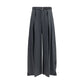 Sacai Gray Polyester Casual Pants