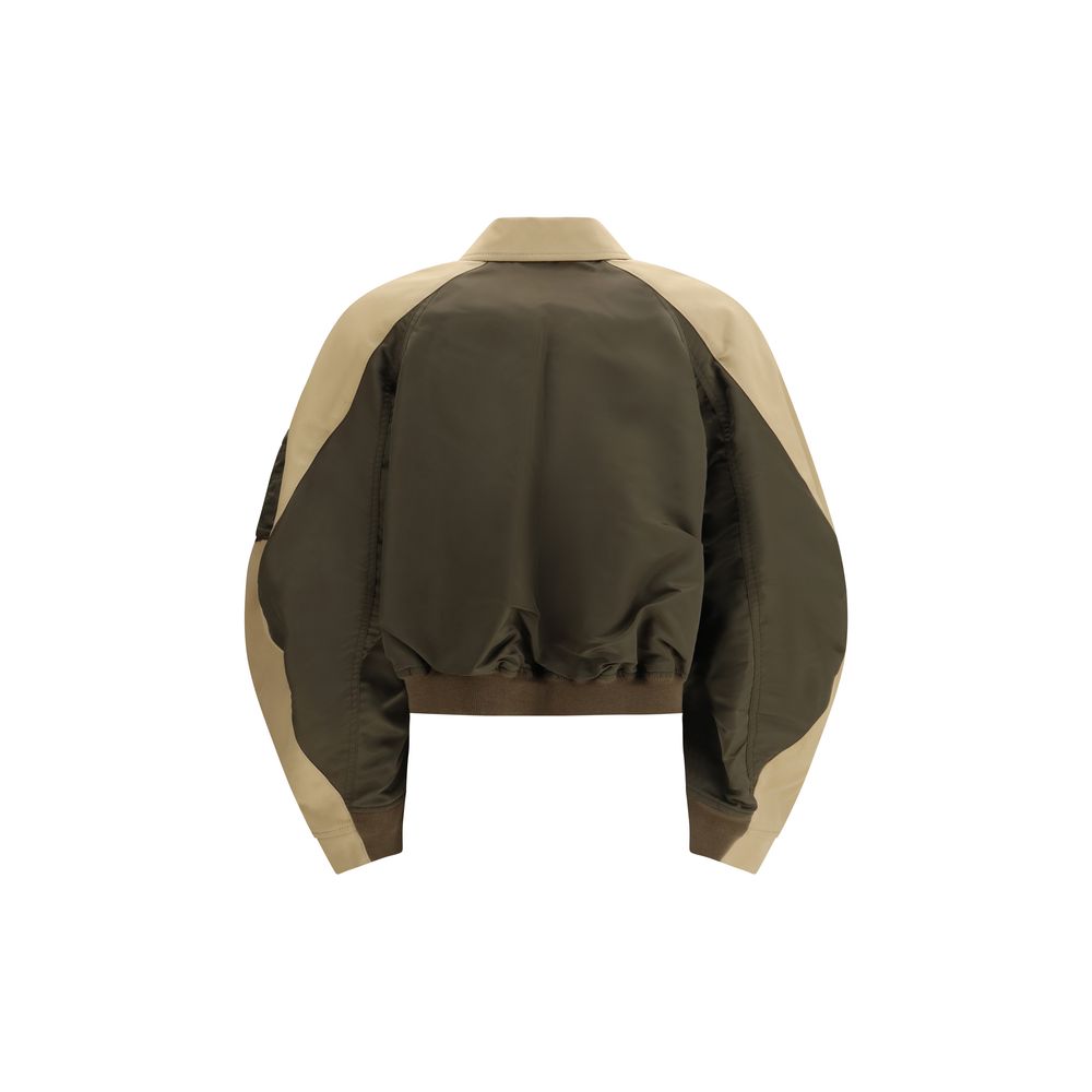 Sacai Bicolor Cotton Bomber