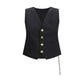 Sacai Black Polyester Waistcoat