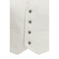 Sacai White Cotton Waistcoat