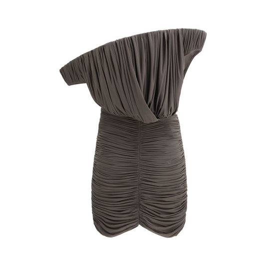 Magda Butrym Brown Copper Casual Dress