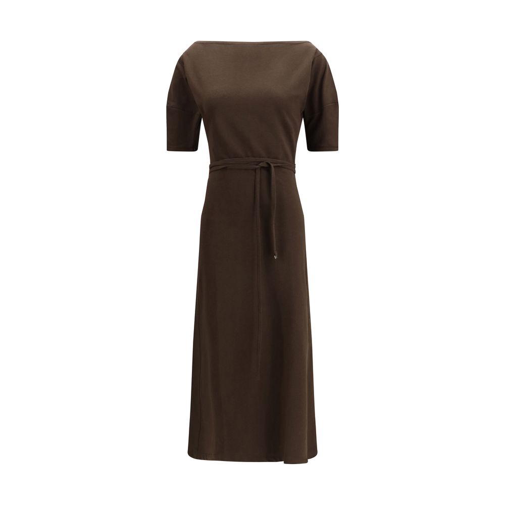 Lemaire Brown Cotton Casual Dress